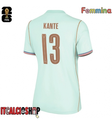 Francia Kante #13 Seconda Maglia Femmina Mondiali 2026 Manica Corta
